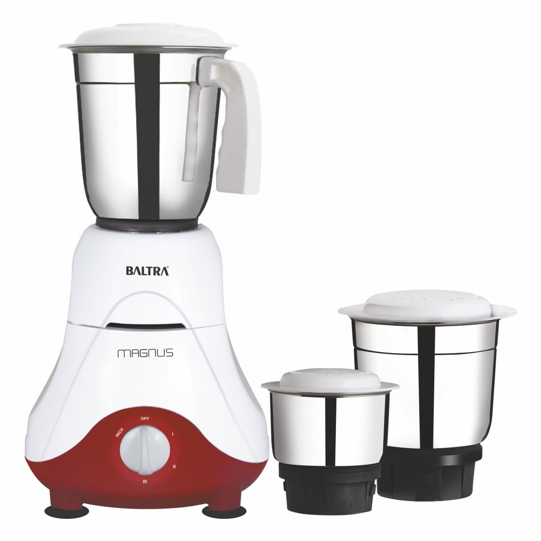 Baltra Magnus -3 Mixer Grinder, 550W BMG-162,2 Year Warranty 