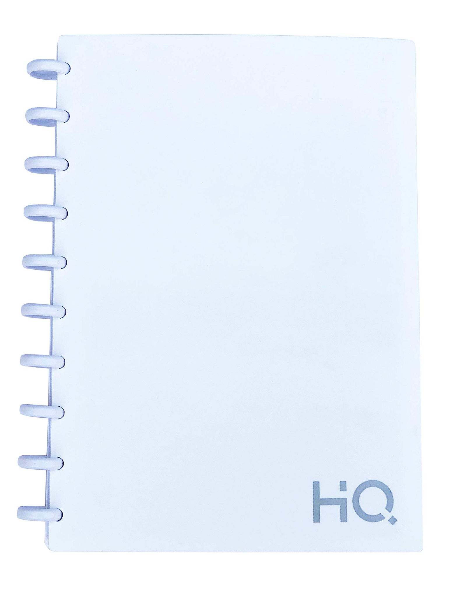 Navneet HQ | EZEE Disc Notebook White | Single Line | B5 Size - 25x17 cm | 120 Pages