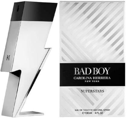 Carolina Herrera Bad Boy Superstars EDT 100ml/ 3.4fl Oz Perfume Spray For Men -Free Shipping