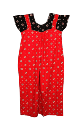 JP Ready Made Manufacturing company -Women's Cotton Printed Long Maxi Nightgown