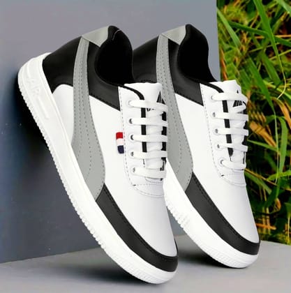 WUGO::Latest Trendy Men's Casual Sneakers - Breathable Mesh Upper - Lightweight and Comfortable - Perfect for Everyday Wear For Men's & Boys  (Free Home Delivery)