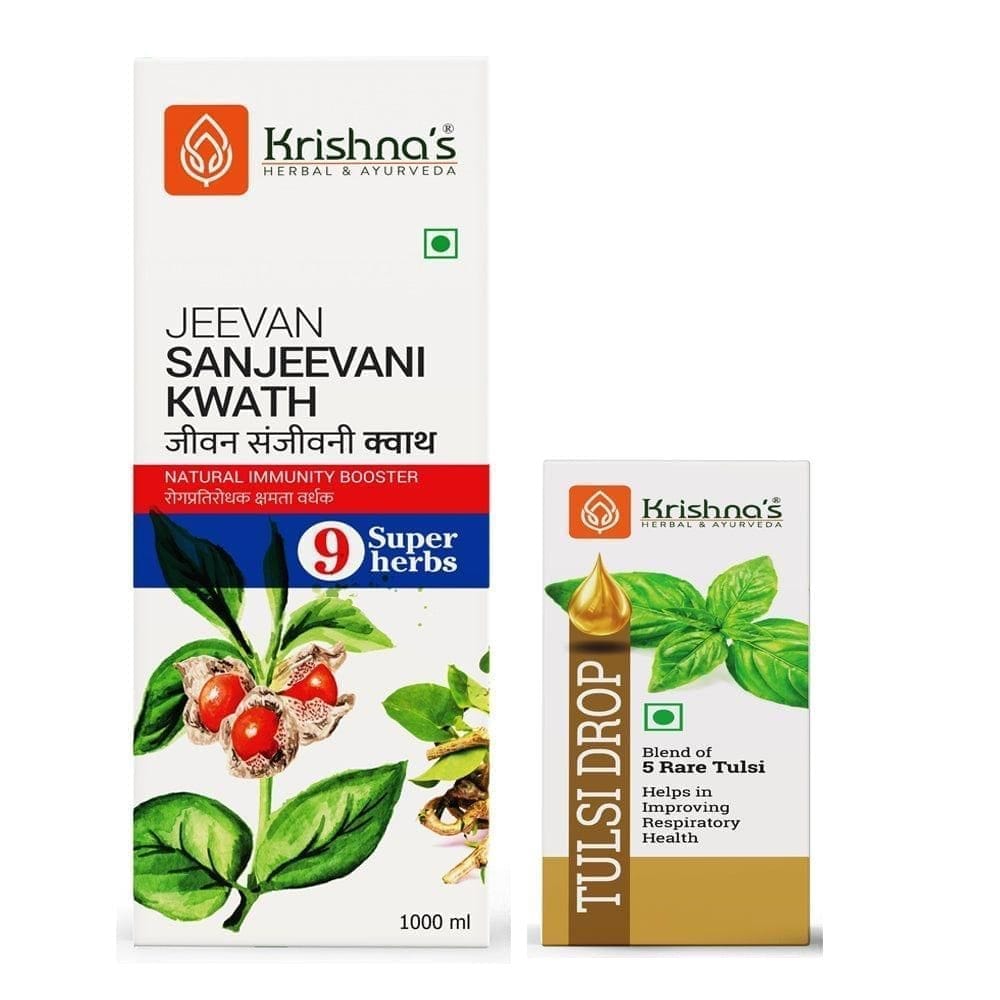 Jeevan Sanjeevani Kwath 1000 ml with Tulsi Drop 10 ml