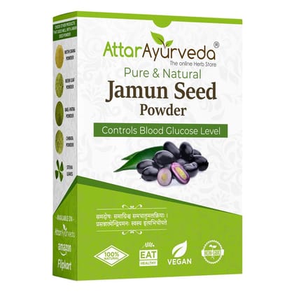 Attar Ayurveda Jamun Seed Powder - 250 gram