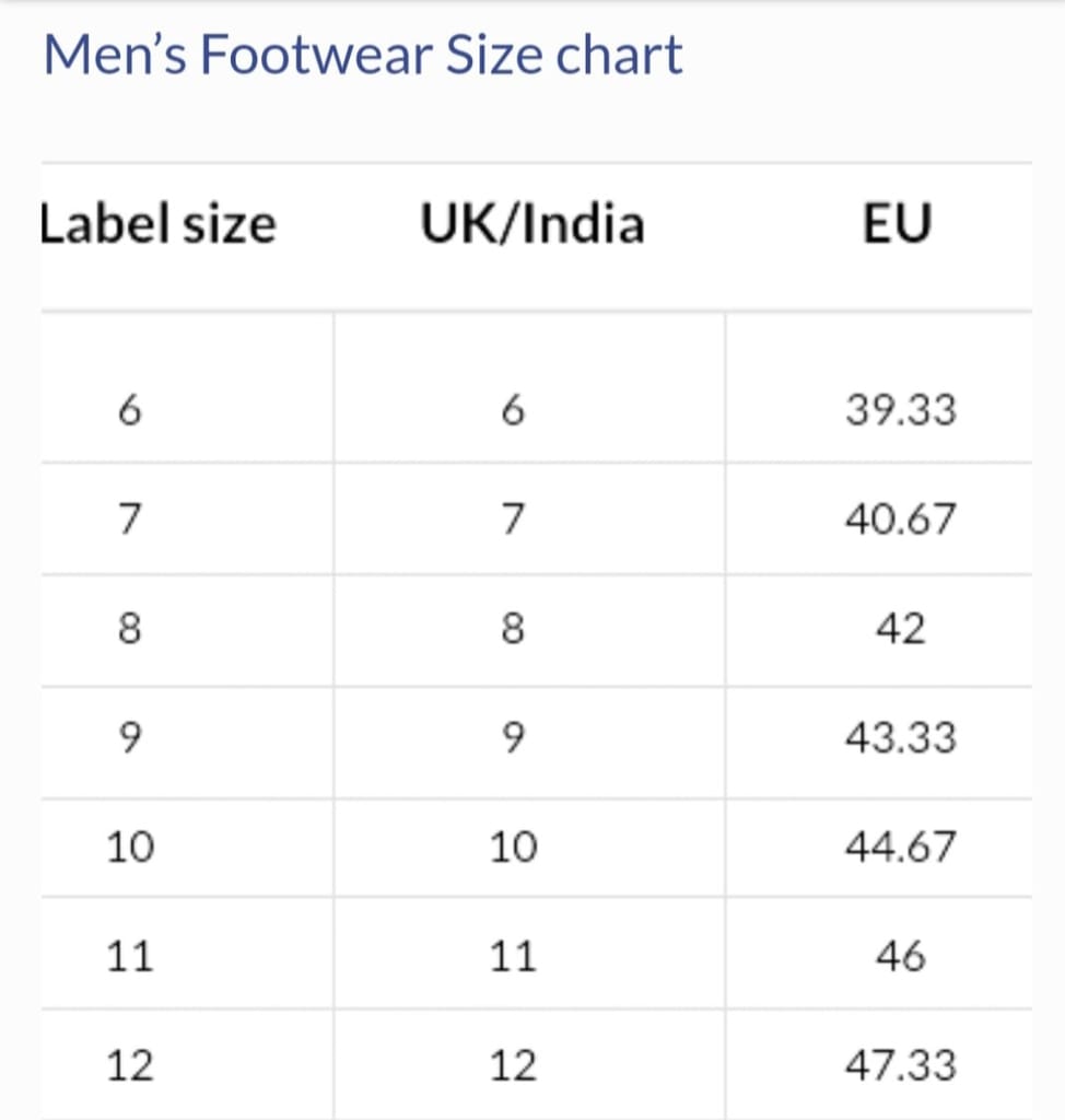 Size Guide