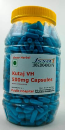 Kutaj VH Herbal Supplement 500mg Capsules