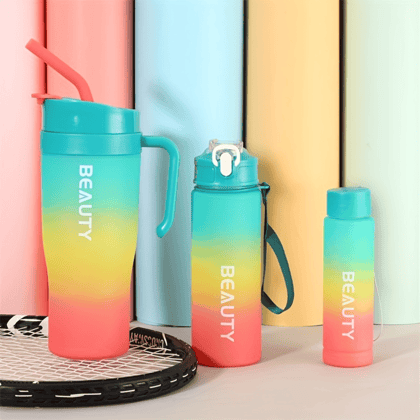 3 pcs Mug and Water Bottle