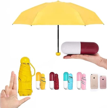 Capsule Mini Travel Umbrella Foldable