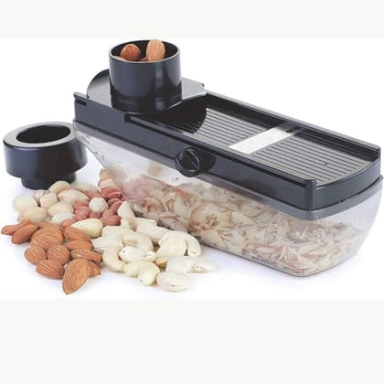 Dry Fruit and Vegetable Slicer Cutter with Plastic Container