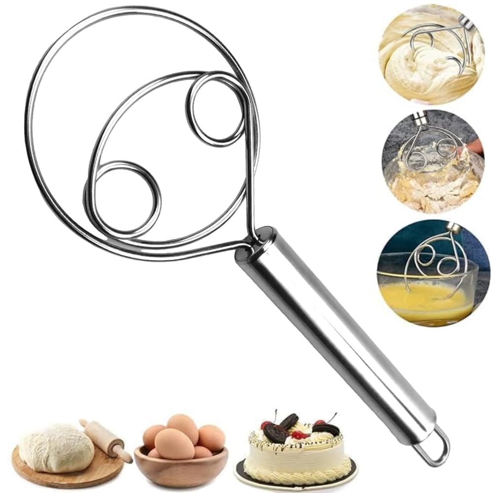 Multifunctional Effortless Stainless Steel Dough Mixer