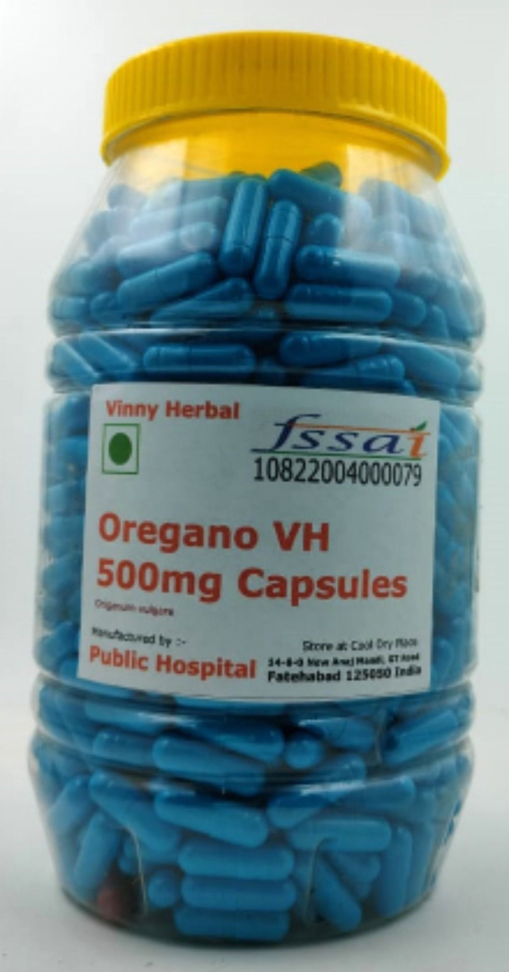 Oregano VH Herbal Supplement 500mg Capsules