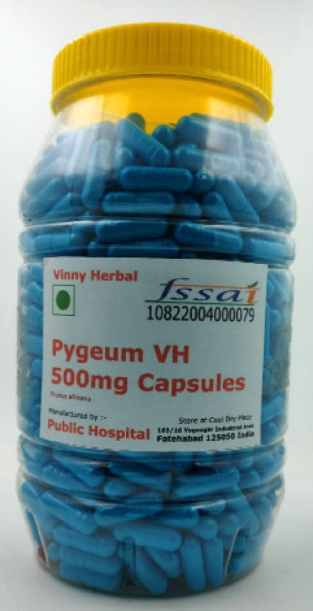 Pygeum VH Herbal Supplement 500mg Capsules