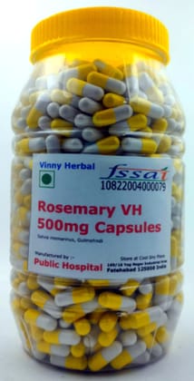 Rosemary VH Herbal Supplement 500mg Capsules