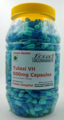 Tulasi VH Herbal Supplement 500mg Capsules