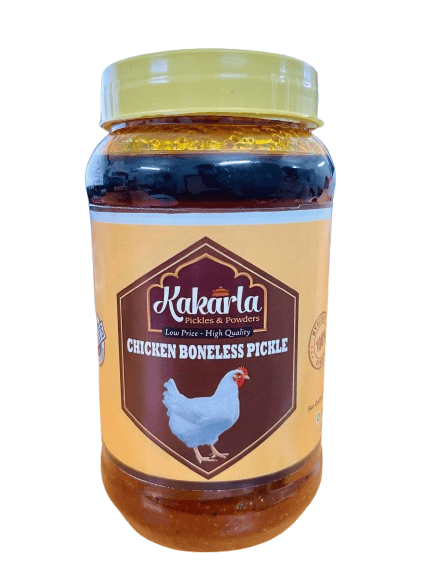 Kakarla Home Made Chicken Boneless Pickle  - (500g)