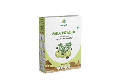 Nisarg Organic Amla Powder 100gm