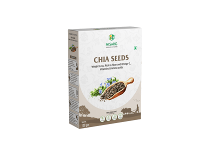 Nisarg Organic Chia Seeds 100gm