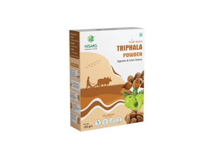 Nisarg Organic Triphala Powder 100gm