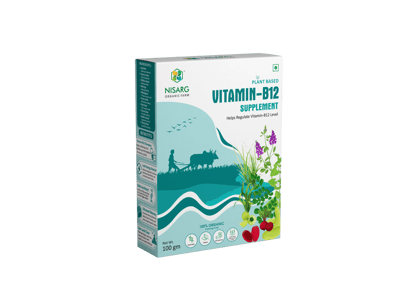 Nisarg Organic Vitamin B12 Supplements Powder 100gm