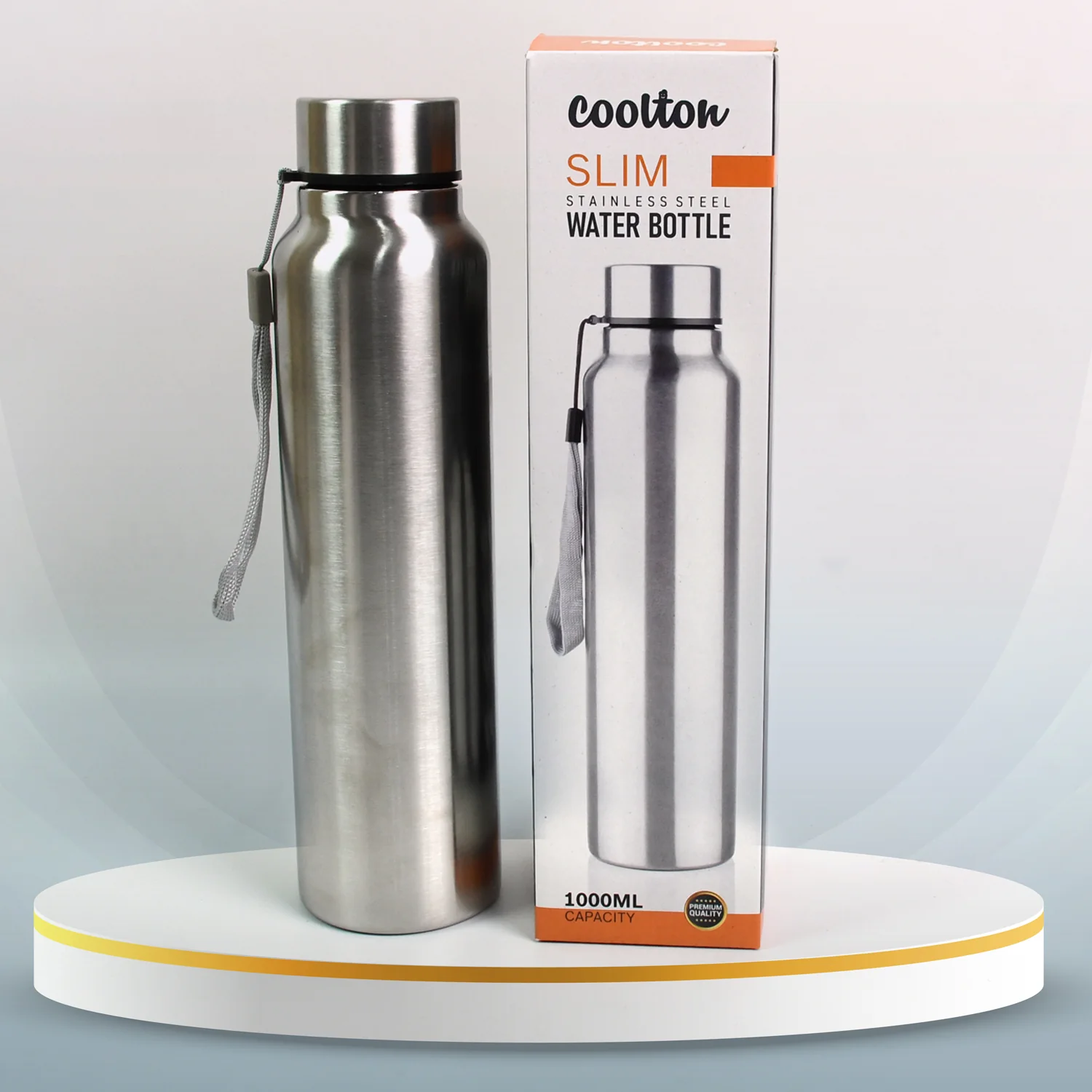 Steel Water Bottle | Sipper Bottle | Fridge Water Bottle Set of 1 (600 ML Approx)