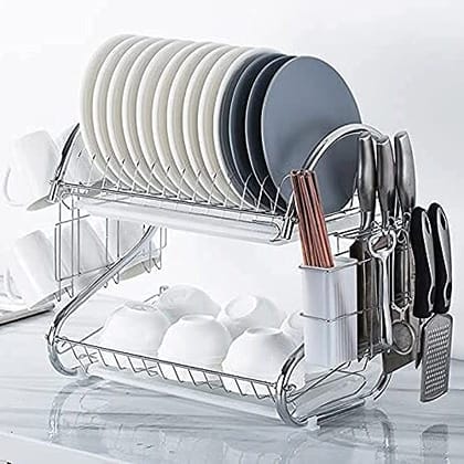 Heavy Duty Pot Pan Rack Organizer (5-Tier), Pan Rack Holder and Organizer Rack for Home/Kitchen