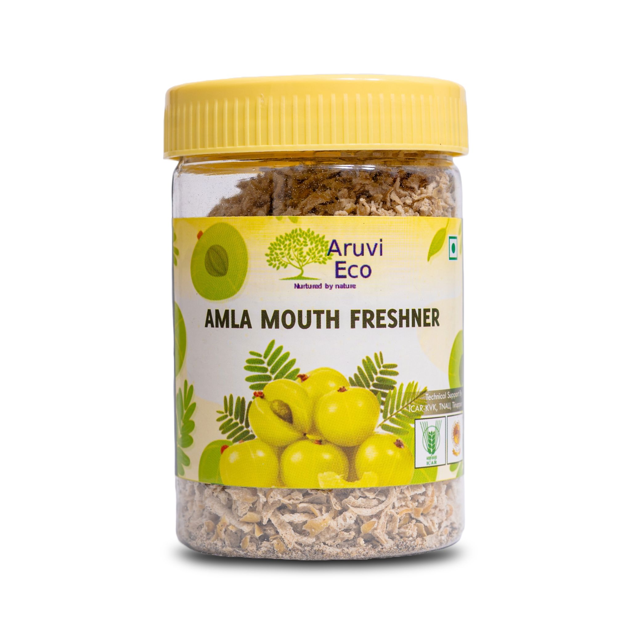 Organic Amla Mouth Freshener 60Gms - 100% Natural Dried Amla, Directly Produced from Our Garden, No Artificial Flavors or Preservatives