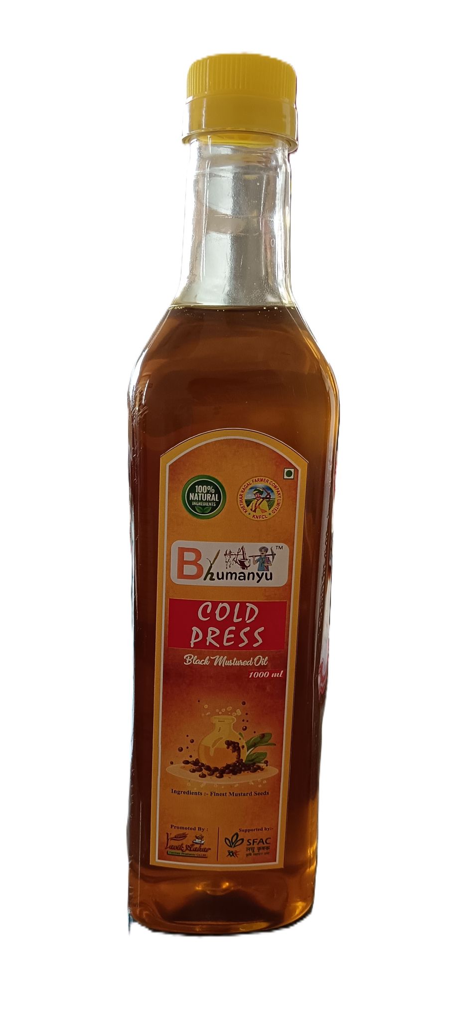 COLD PRESSED MUSTARD OIL