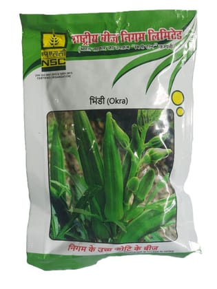  Bhindi (Okra) Seeds - High Quality Seeds from National Seeds Corporation Limited