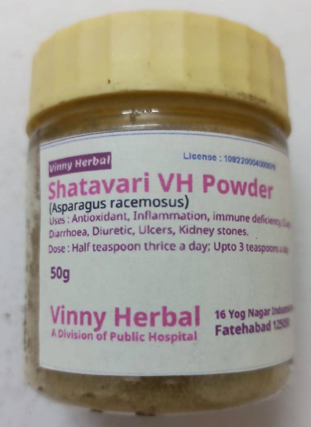 Shatavari VH Herbal Supplement Powder