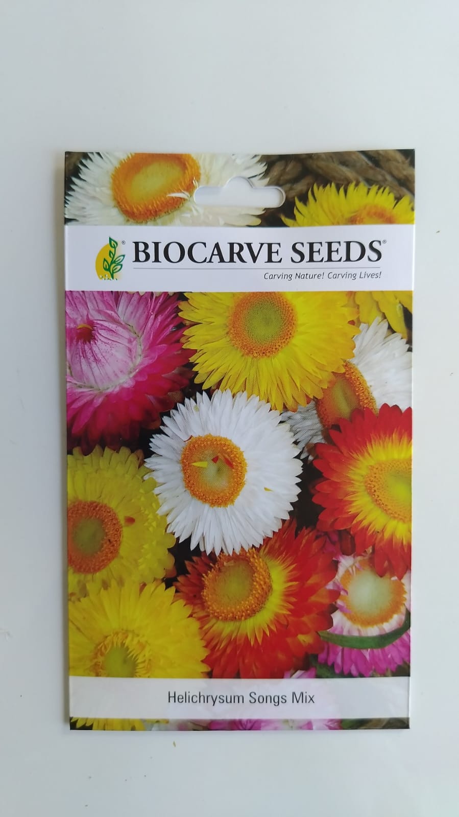 Biocarve - Helichrysum Songs Mix - Pack of 100 Seeds