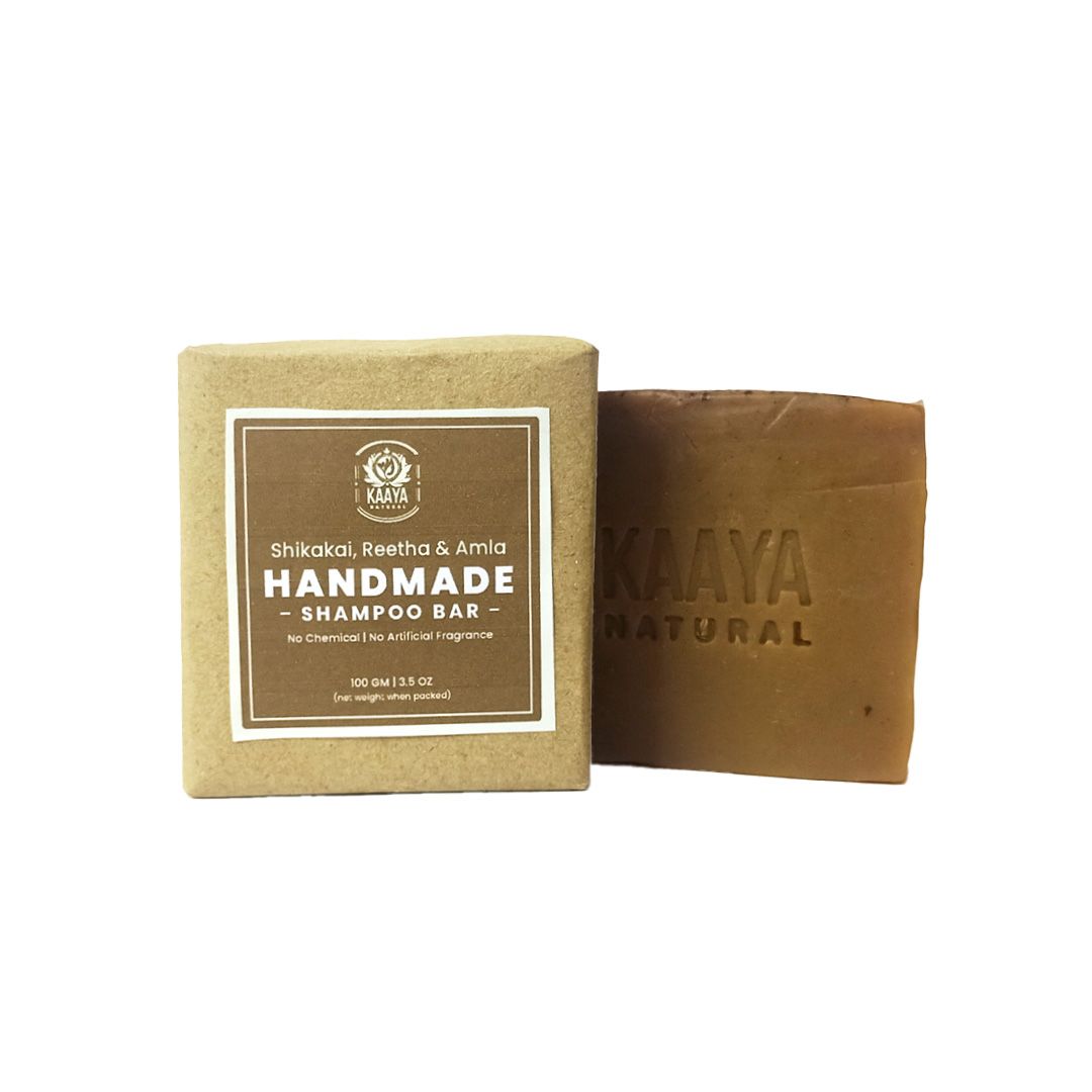 Kaaya Natural Shikakai, Reetha & Amla Handmade Shampoo Bar