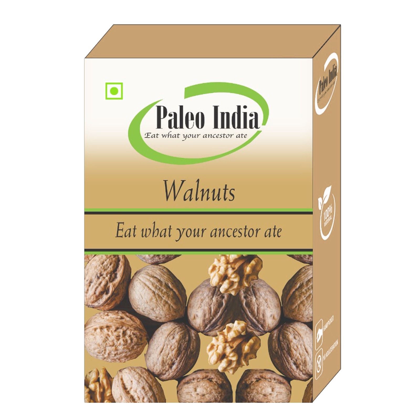 Paleo India 400gm Chilean Walnuts inshell| Premium Chile Inshell Walnut| Kaagzi Akhrot with Shell| Walnuts Inshell| Akhrot| Walnuts with Shell