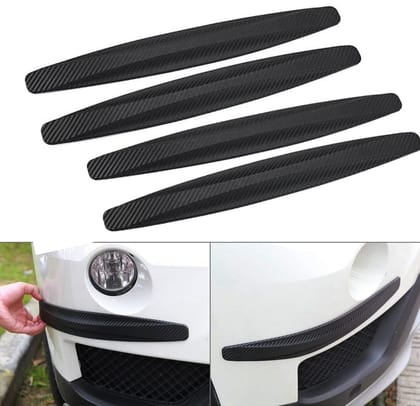 WUGO::PVC Car Bumper Corner Protector Scratch Guard for Tata Nexon, Maruti Swift, Hyndai Creta, Nissan Magnite, Tata Tiago ,Car Door Bumper Protector - Anti-Collision Rubber Protector Strip for Car Bumper, Door, Trunk, Hood (Pack of 2 pcs).