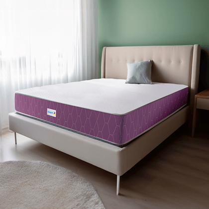 Sleepwell Ortho Mattress | High Density Resitec (HR) Foam | Medium Firm | Memory Foam | Breathable Fabric | Single Size Mattress | 78X30X5 | 10 Yrs Warranty