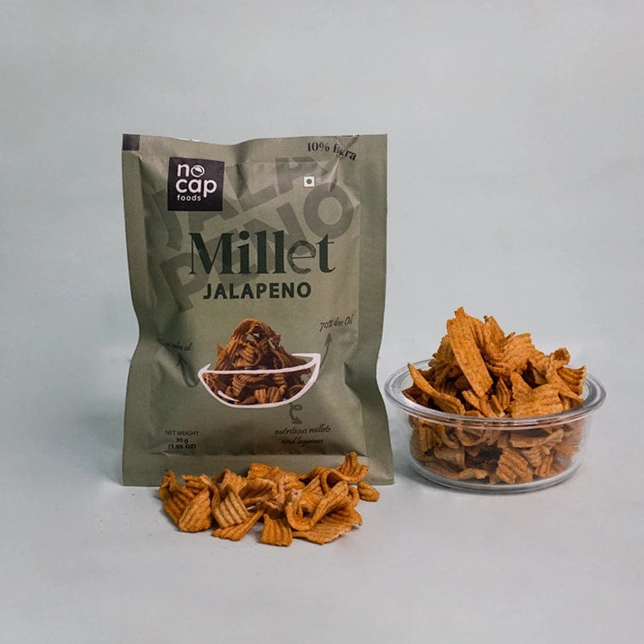 Millets Jalapeno Chips 30 Gm