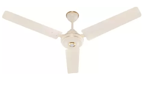 AIRELEC Gloria Ivory 5 Star 1200 mm 3 Blade Ceiling Fan  (BLDC Motor with Remote | IVORY | Pack of 1)