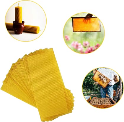 100% Pure Natural Beeswax Foundation Sheets for Bee Keeping and Candles making