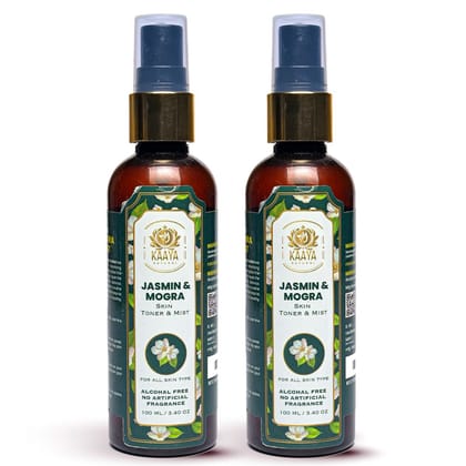 Kaaya Natural Jasmin & Mogra Toner & Mist 100ML Bottle (BUY 1 GET 1 FREE)