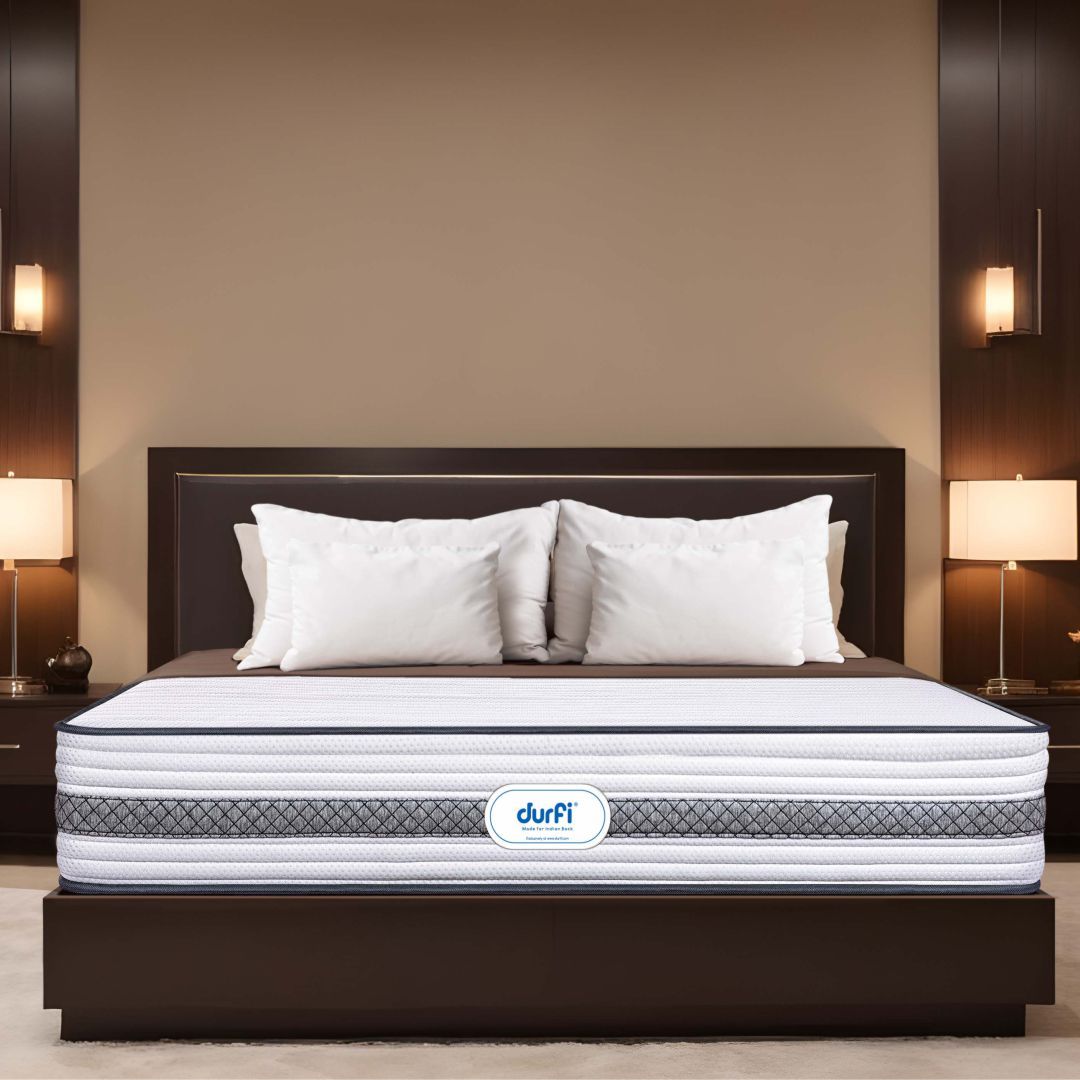 Durfi Hybrid Pocket Spring 6 inch Single Memory Foam Mattress