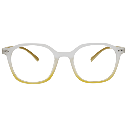 Transparent Full Rim Rectangle Eyeglasses