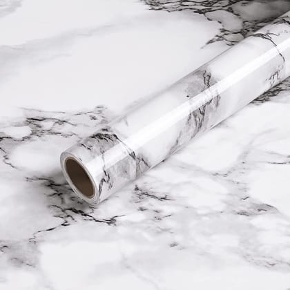 PVC Marble Stone Aluminum Foil Contact Paper Marble Stone Wallpaper Stickers