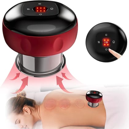 Vacuum Suction Detox Massage Machine Tool 3 in 1 Cupping Set Electric Cupping Therapy Set Gua Sha Massage Tool Cellulite Massager