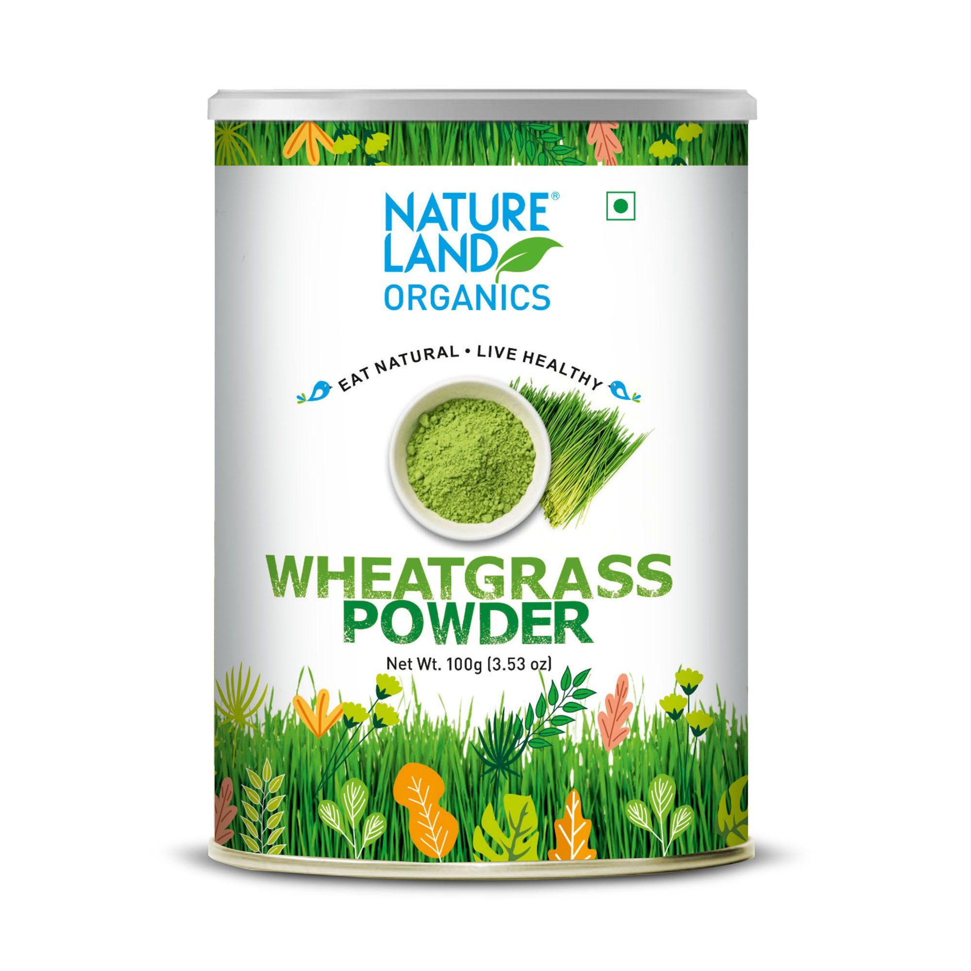 Natureland Organics Wheatgrass powder 100 gm