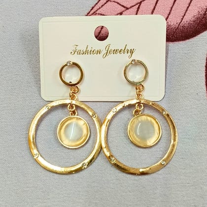 Jewelryklub Fancy Trendy Stylish Earrings For Women And Girls Gold Plated For Girls Women Design 1