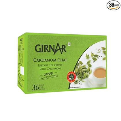 Girnar Instant Premix with Cardamom (36 Sachets)