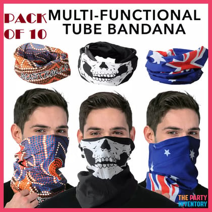 Royal Multi-purpose Multifunctional Seamless Wear Unisex Headwear Headband Head Sports Bandana - Assorted Prints