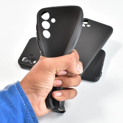 Black Frosted Soft Case For Motorola - MOTO G24 POWER