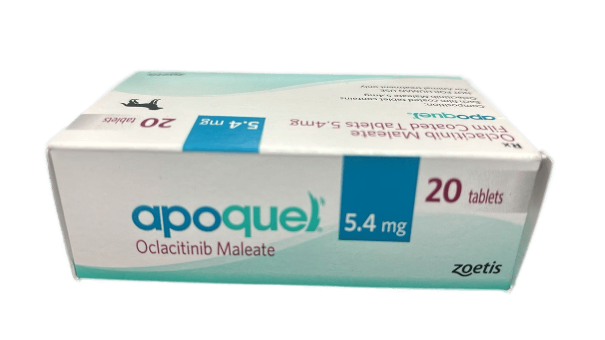 Zoetis Apoquel 5.4 mg  ( 20 tablets - box of 2 strips)