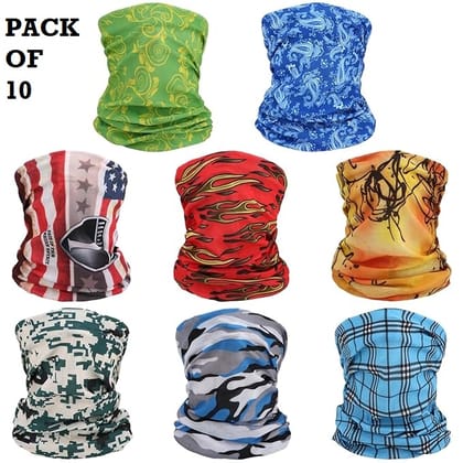 Ultra Perfect Multi-purpose Multifunctional Seamless Wear Unisex Headwear Headband Head Sports Bandana - Assorted Prints