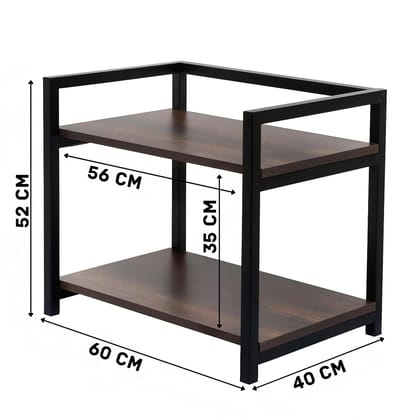 2-Layer Microwave Stand, OTG Stand, Microwave Oven Platform Rack, Kitchen Storage Shelf