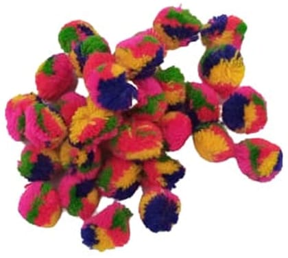 Mii Art Embroidery Material,zari Work latkan,gulle(Color-Multicolor) for Jewelry Making Material.(Pack of 50 Pieces)